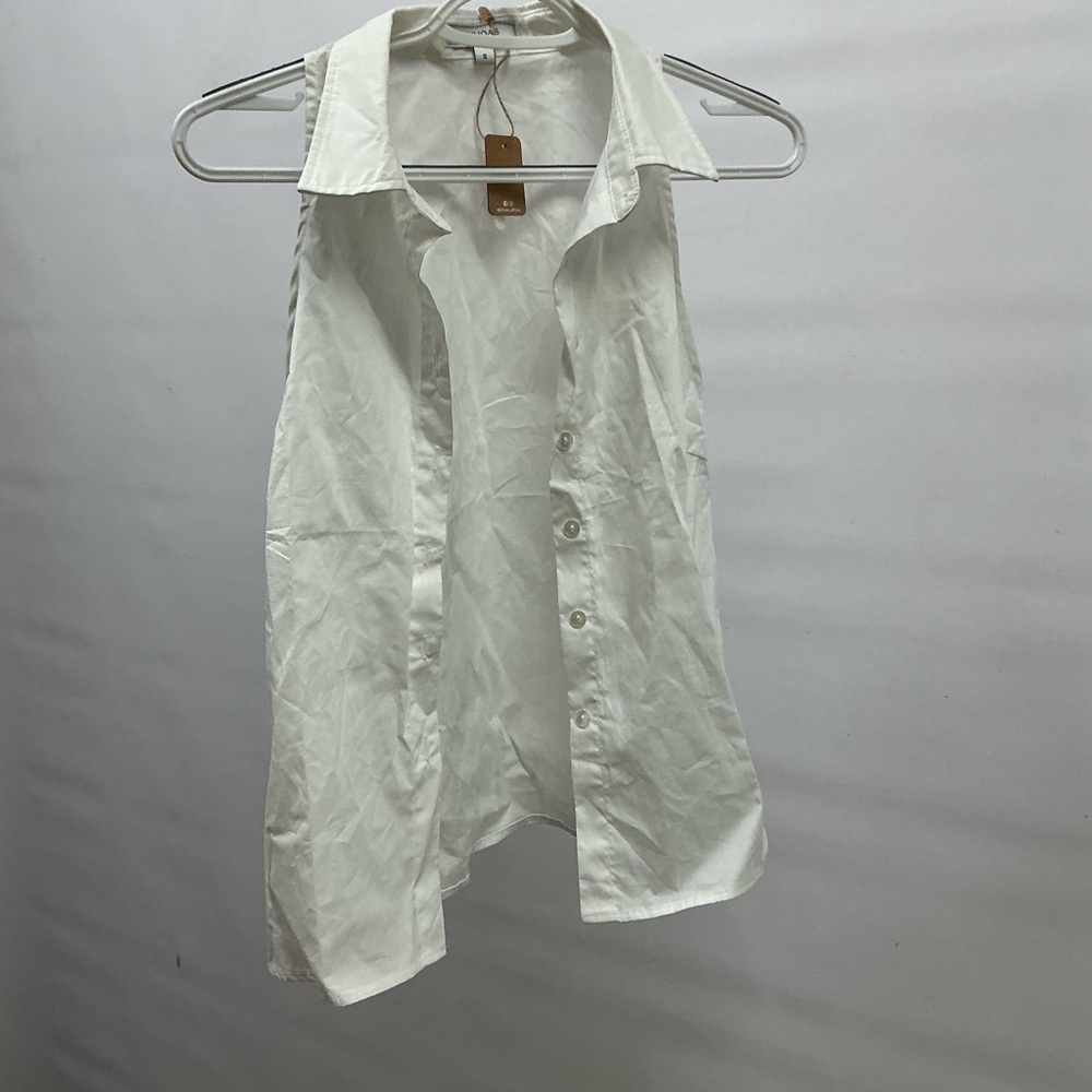 RIHOAS Ivory Sleeveless Vest
